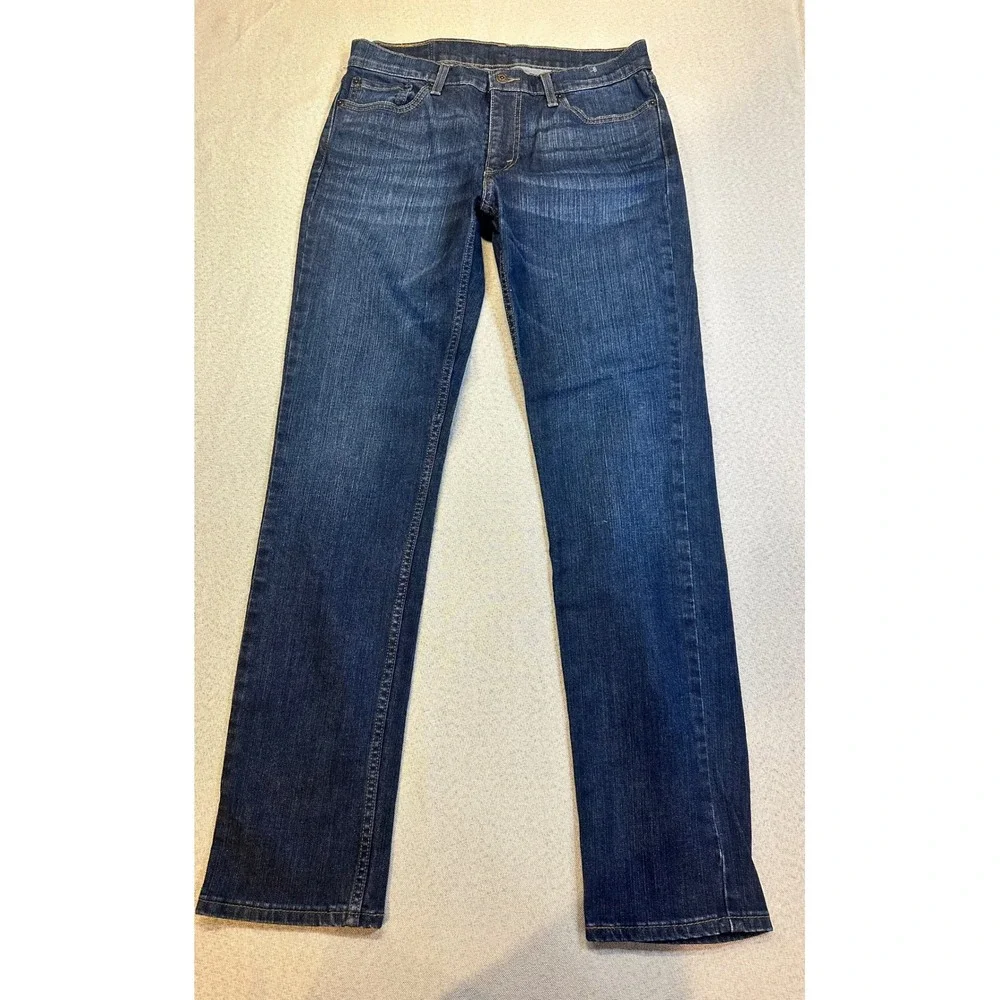 Levis 511 Slim Fit Jeans Mens 33x34 Dark Wash Indigo Denim 04511-1150